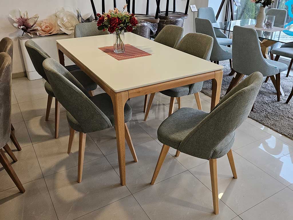 Трпезариска маса Ава / Trpeazriska masa Ava
Dinning Table Ava  / Miza jedilna Ava  in stoli 