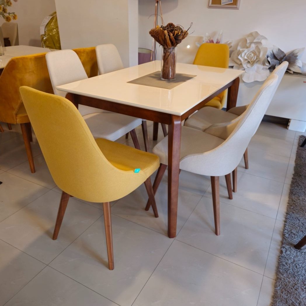 Dinning Table Torino + Malibu / Трпезариска Маса Торино / Trpezariska Masa Torino + Malibu / Jedilna miza Torino + Malibu